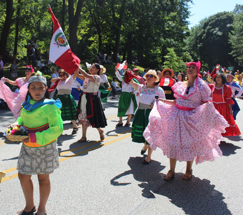 Parade of Flags at 2019 Cleveland One World Day - Peru